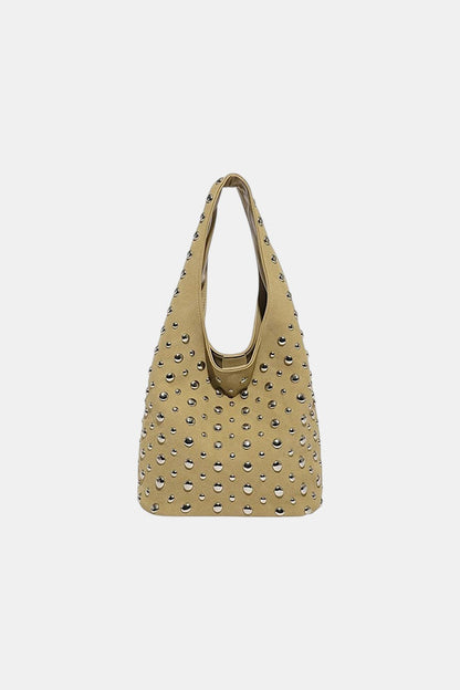 Studded handbag