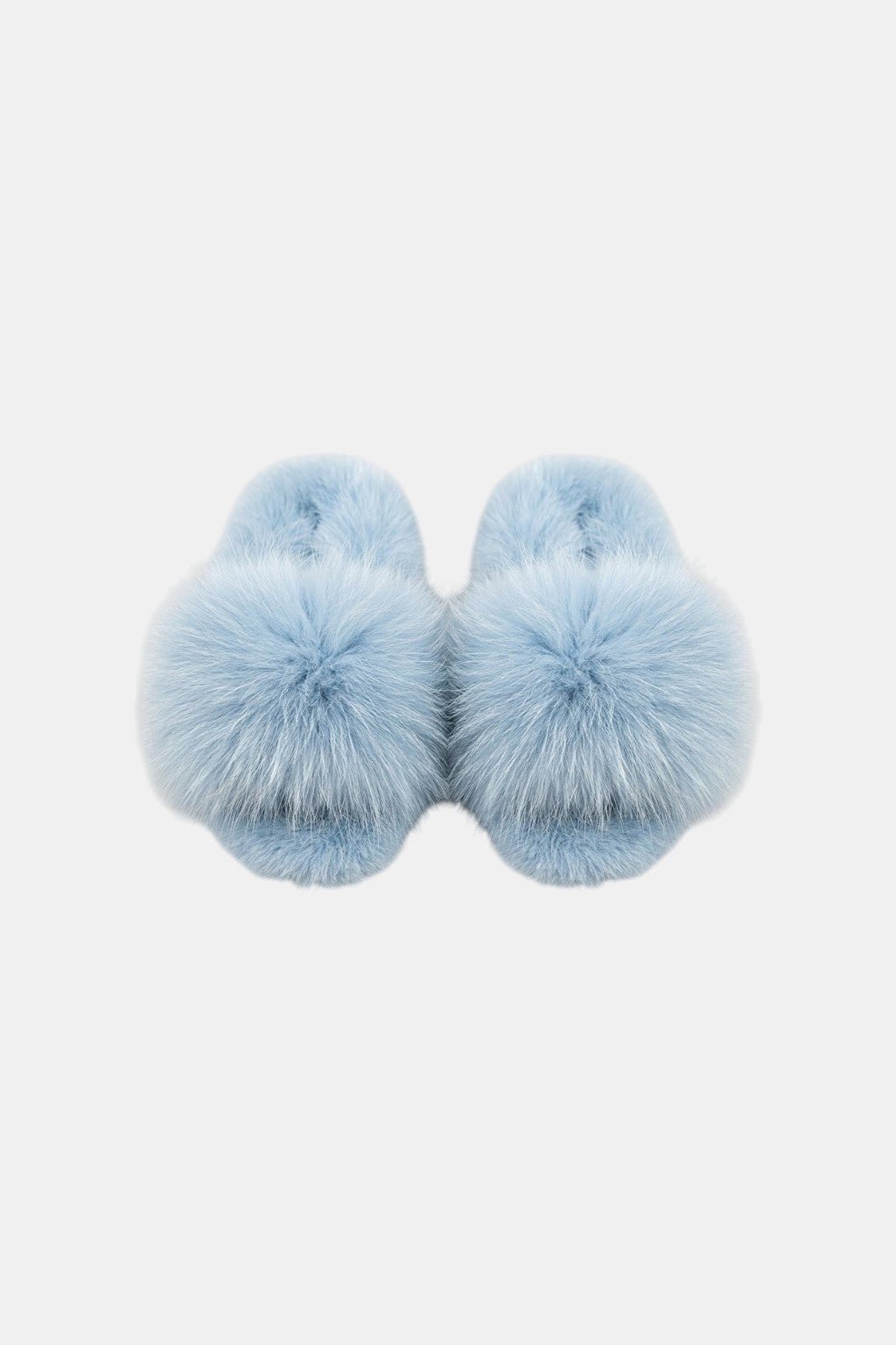 Fur sandals