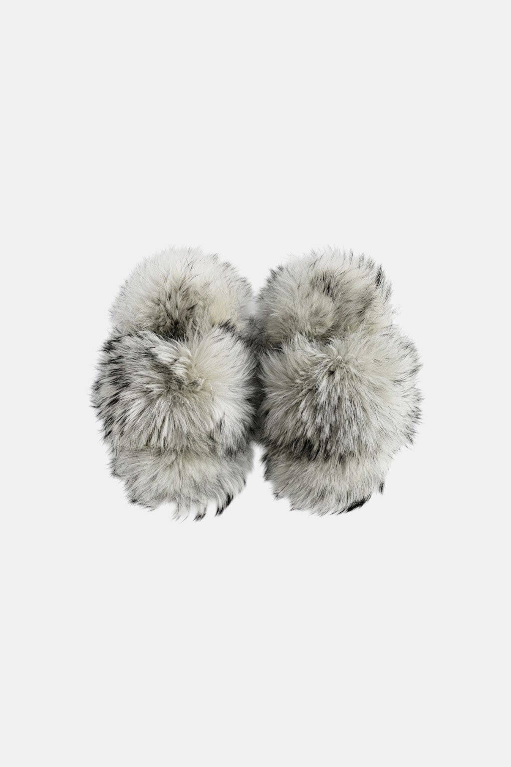 Fur sandals
