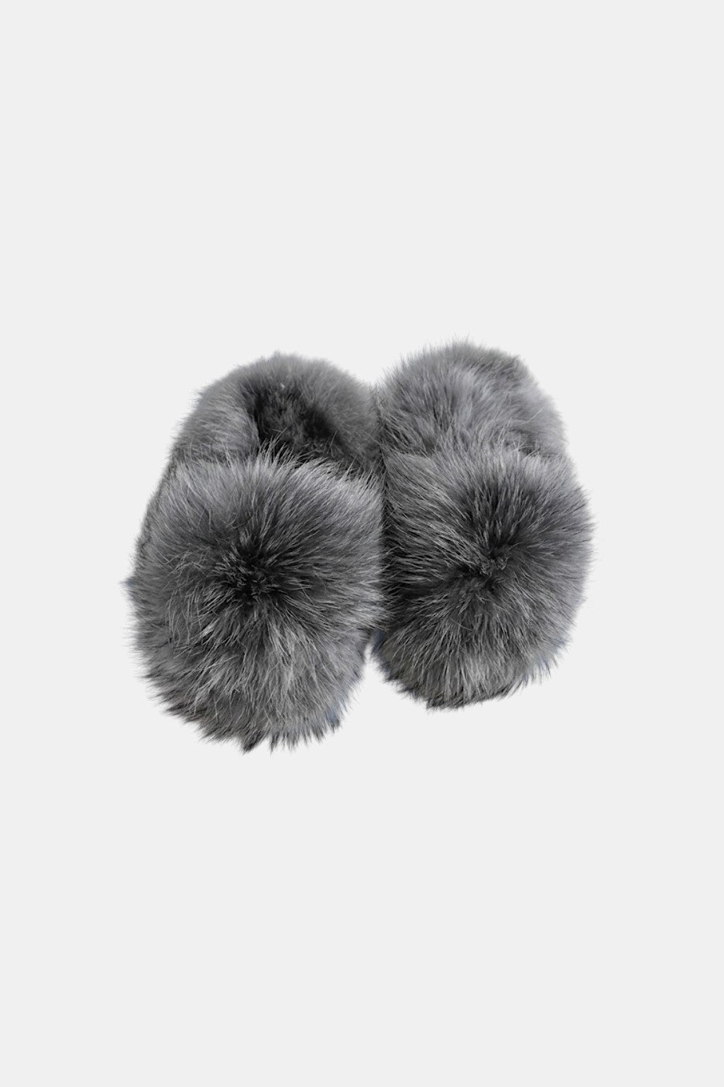 Fur sandals