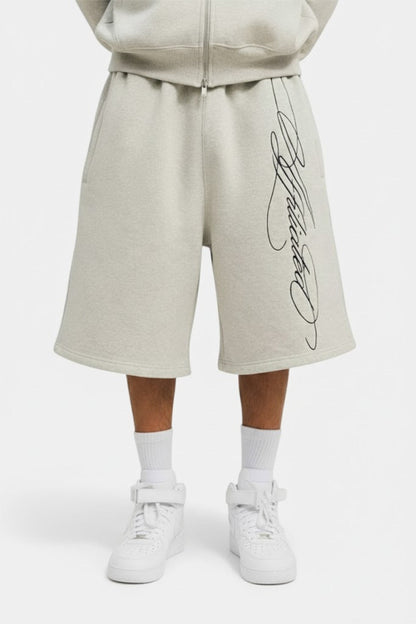Calligraphy shorts