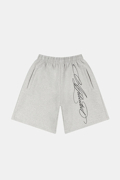 Calligraphy shorts