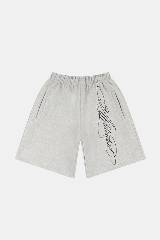 Calligraphy shorts
