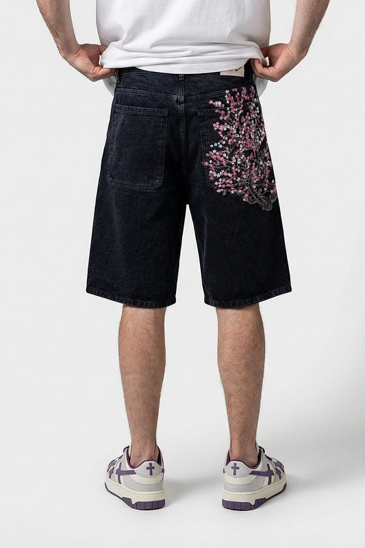Cherry blossom shorts