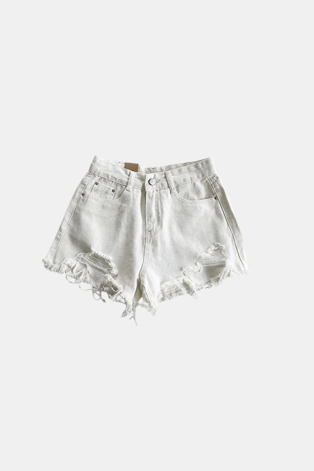 Short déchiré femme