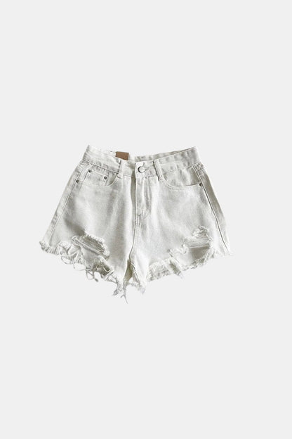 Short déchiré femme