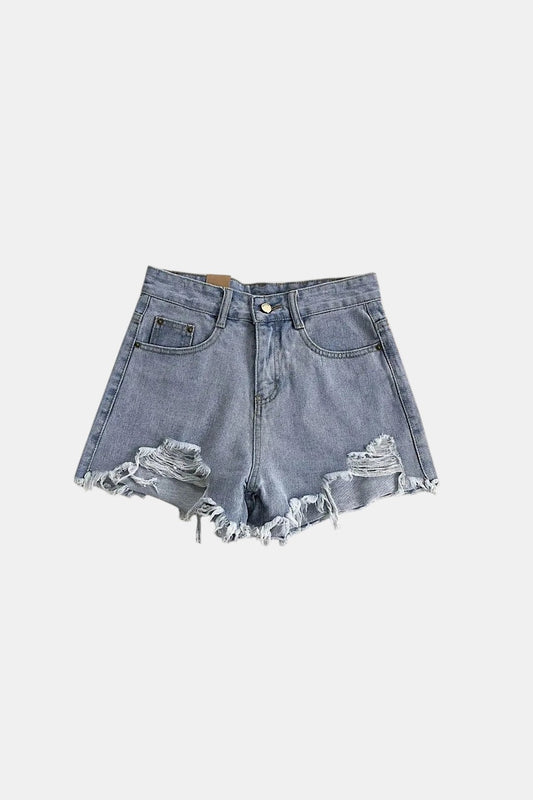 Short déchiré femme