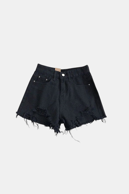 Short déchiré femme
