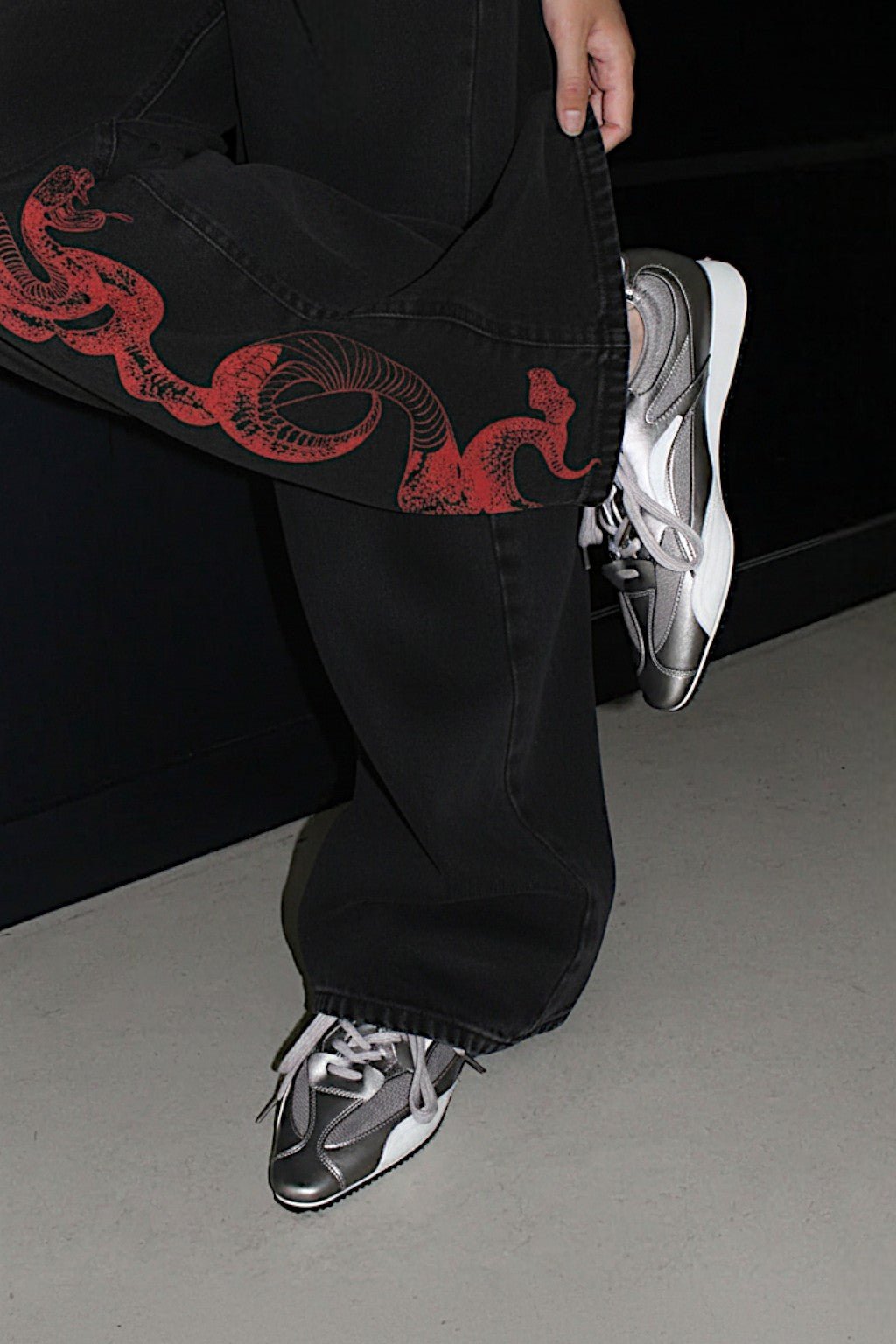 Pointed Toe Sneakers