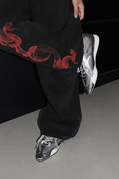 Pointed Toe Sneakers