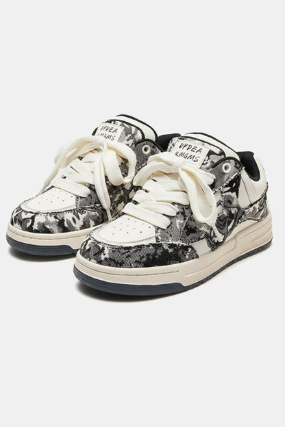 sneaker délavé