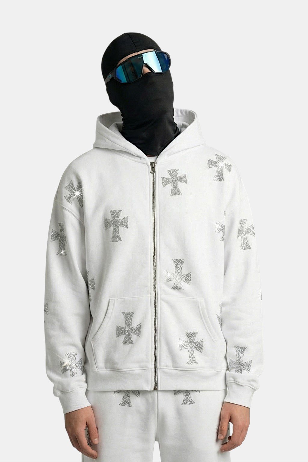Sweat croix strass