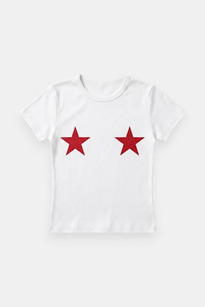 T shirt à étoiles
