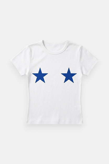 T shirt à étoiles