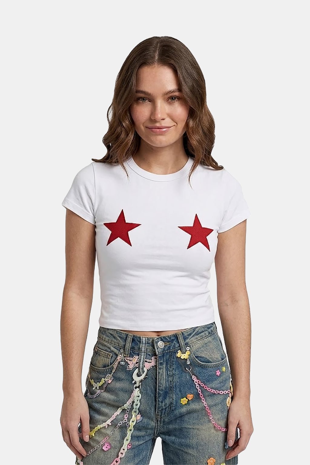 T shirt à étoiles