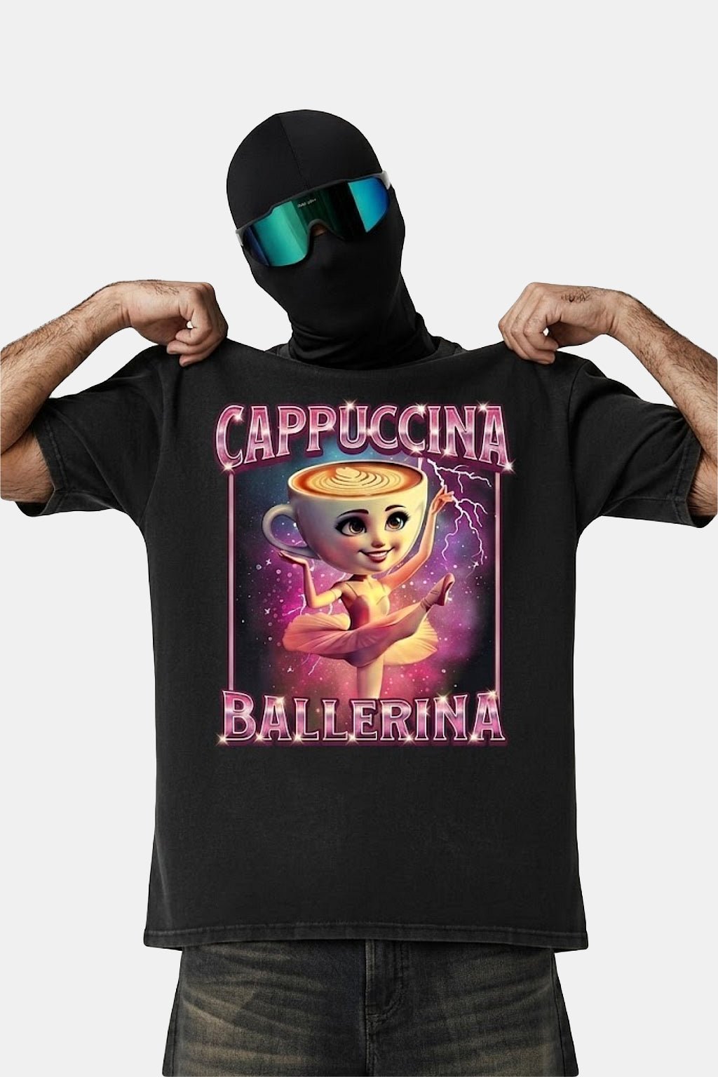 T shirt Ballerina Cappuccina