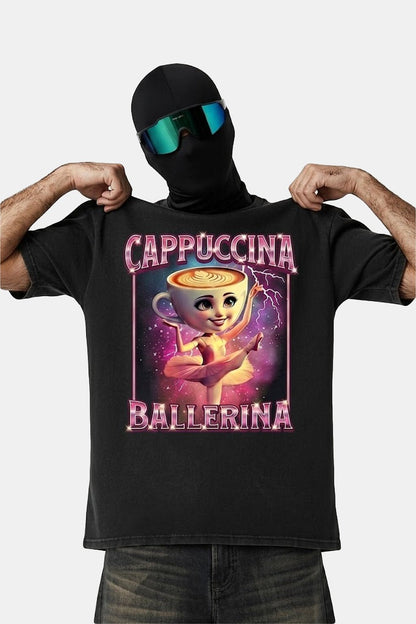 T shirt Ballerina Cappuccina