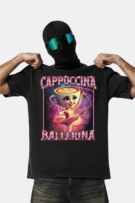 T shirt Ballerina Cappuccina