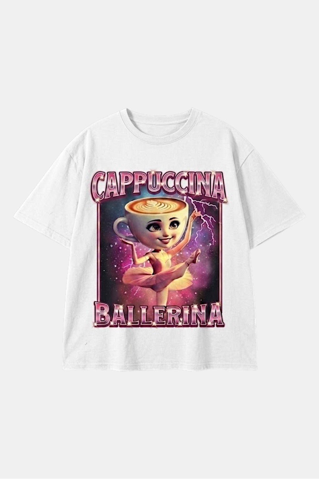 T shirt Ballerina Cappuccina