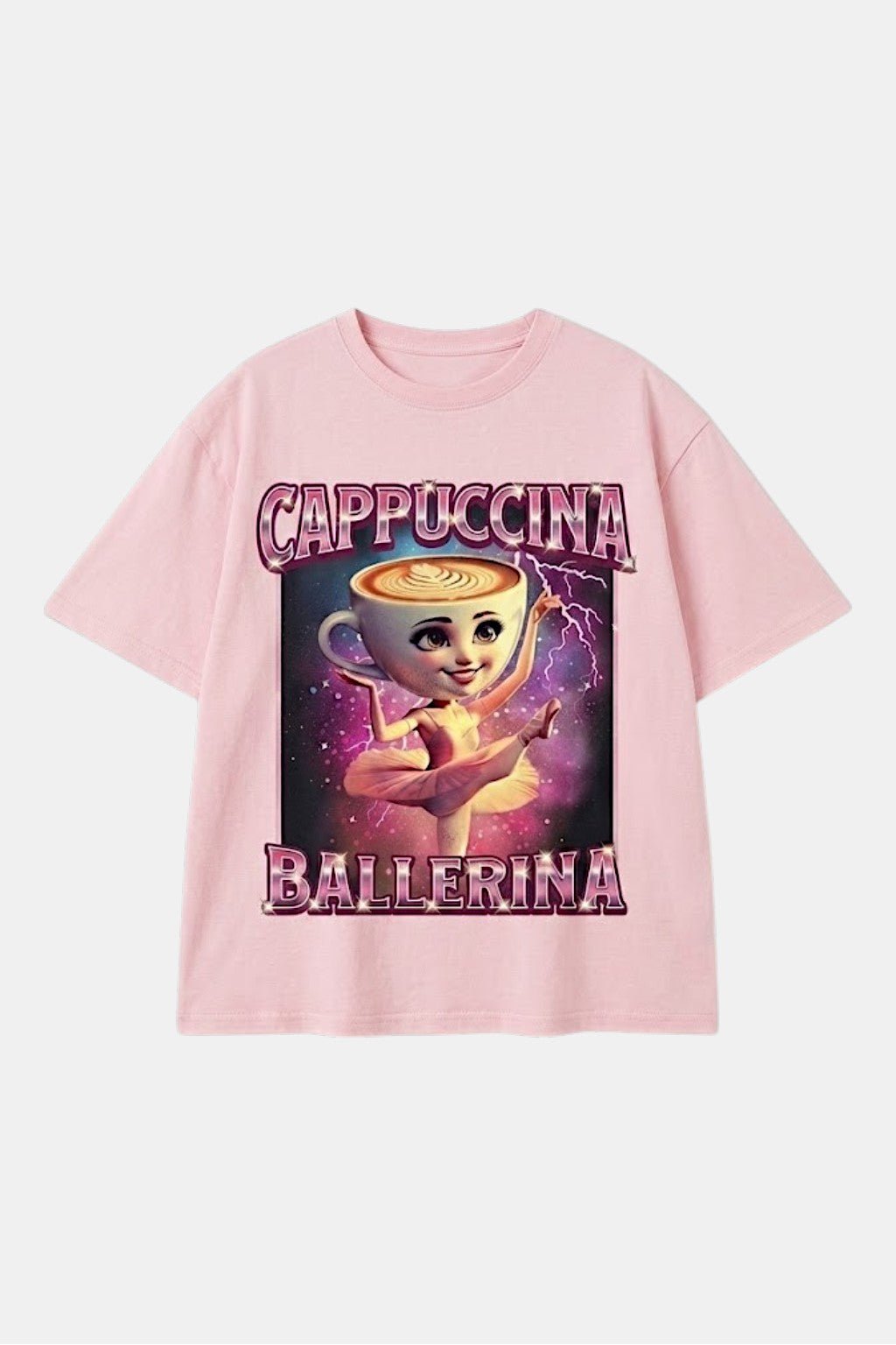 T shirt Ballerina Cappuccina