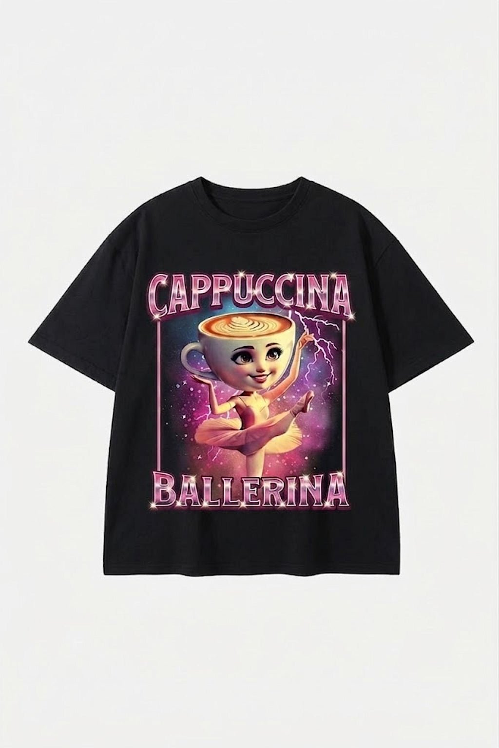 T shirt Ballerina Cappuccina