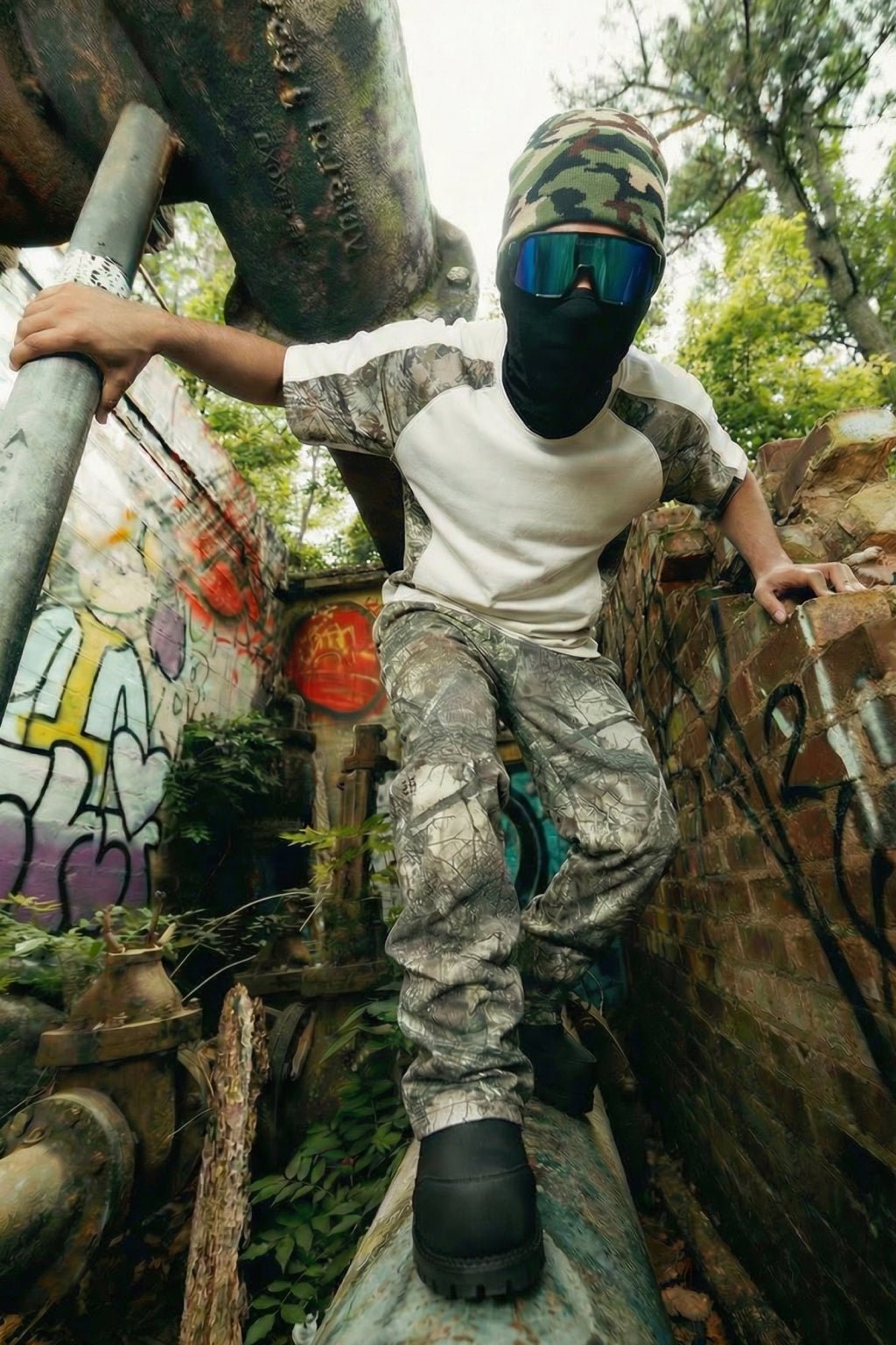 Camouflage t-shirt