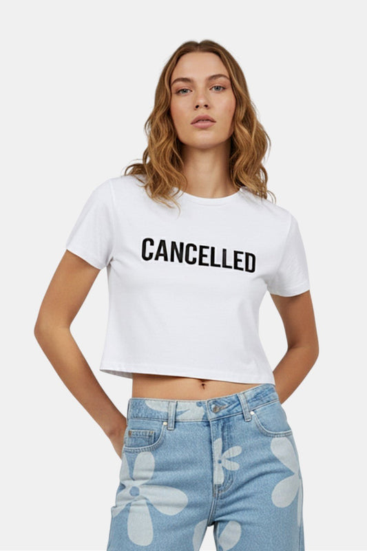 T shirt cancelled