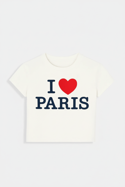T Shirt I Love Paris