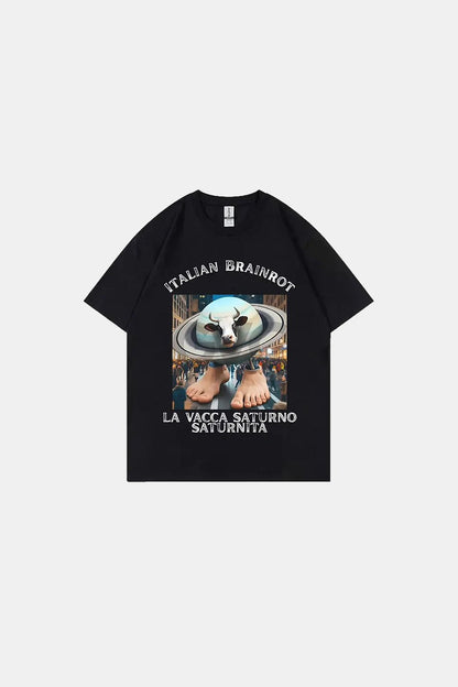 T shirt La Vaca Saturno Saturnita