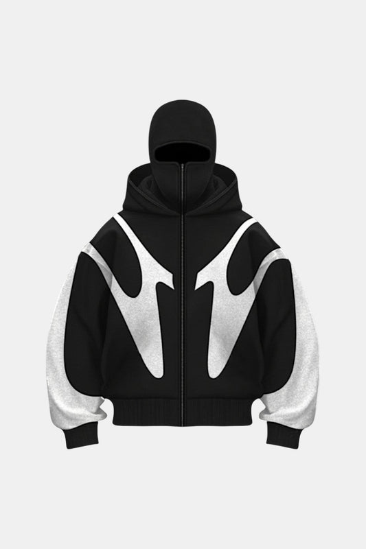 Jacket with integrated hood