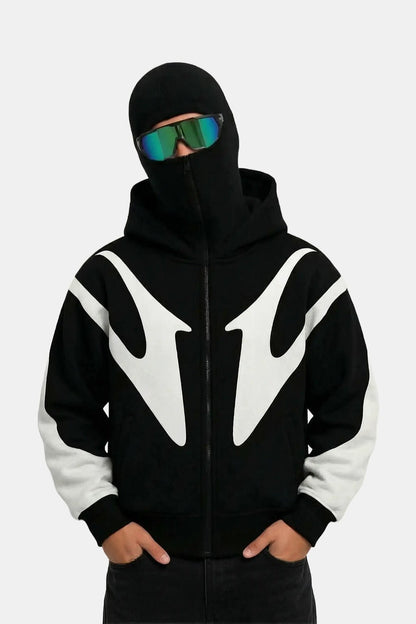 Jacket with integrated hood