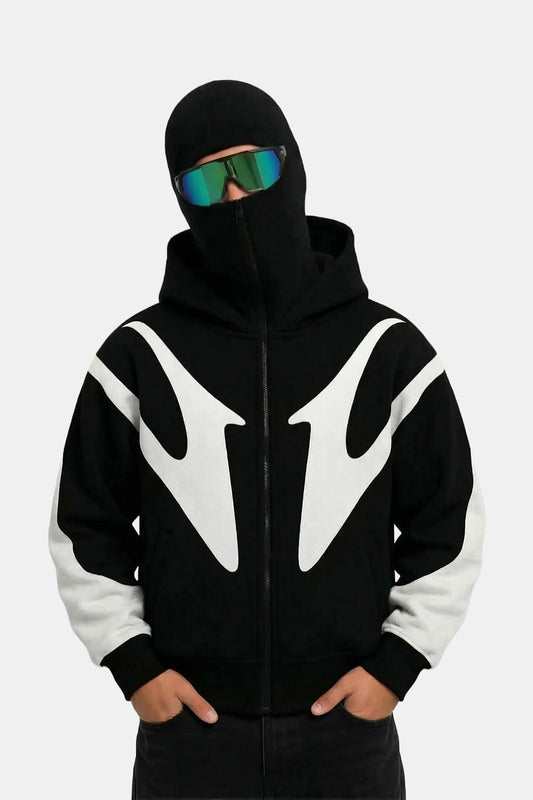 Jacket with integrated hood