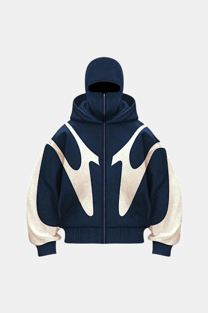 Jacket with integrated hood