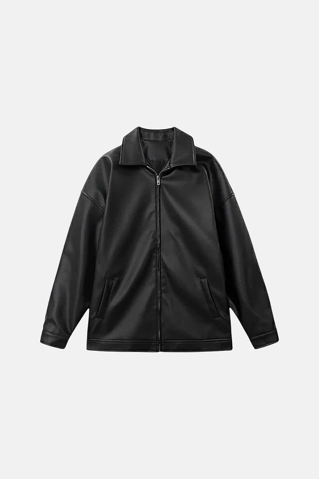 Streetwear leather jacket