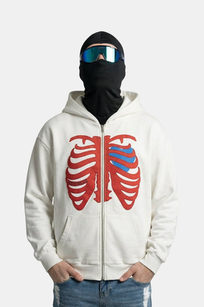 Heart skeleton jacket