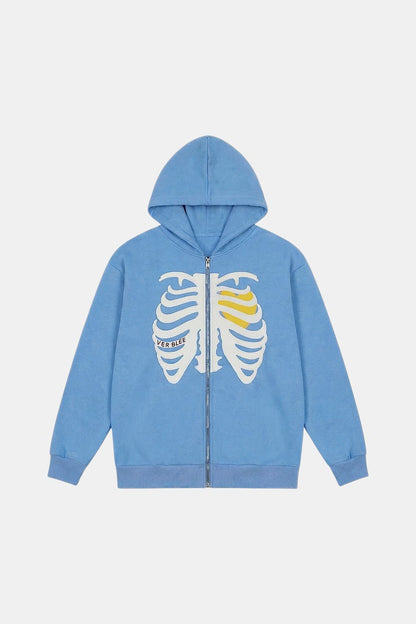 Heart skeleton jacket